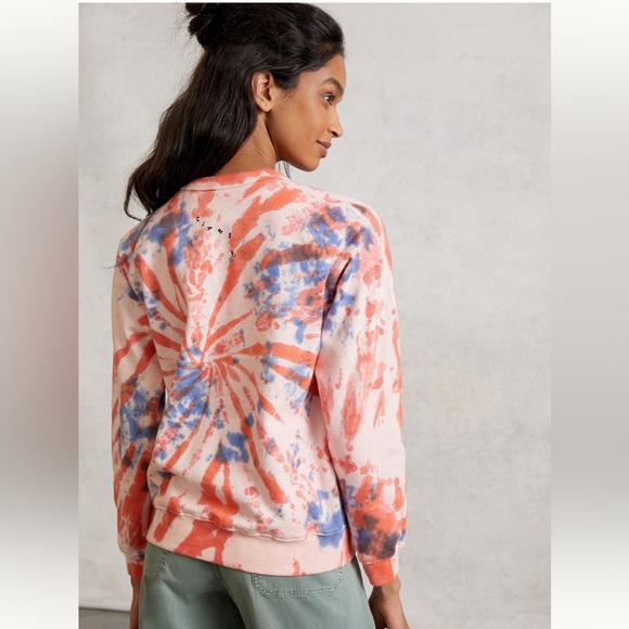 Clare V. Tie-dyed Oui Sweatshirt Like New XS for Anthro - Picture 3 of 5